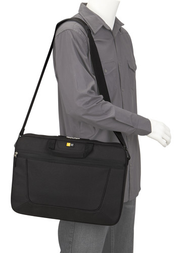 Case Logic VNAI215 Fits up to size 15.6 ", Black, Messenger - Briefcase, Shoulder strap portatīvo datoru soma, apvalks