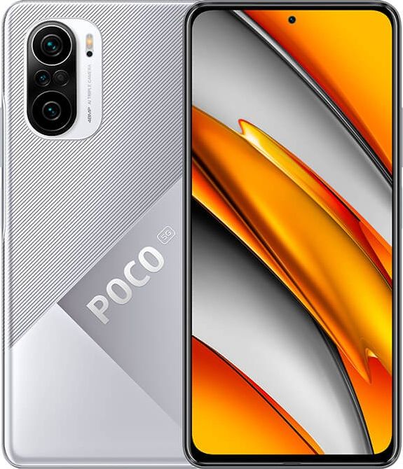 Smartfon POCO F3 5G 6/128GB Dual SIM Srebrny  (2_432678) 2_432678 Mobilais Telefons