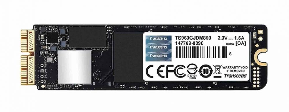 Transcend JetDrive 850 for Apple 960GB, PCIe SSD for Mac M13-M15 SSD disks