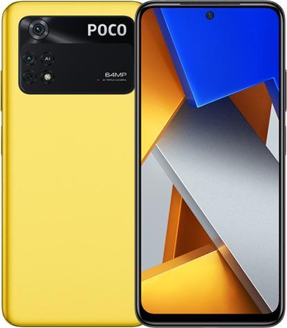 Smartfon POCO M4 Pro 6/128GB Dual SIM Zolty  (38494) 38494 Mobilais Telefons