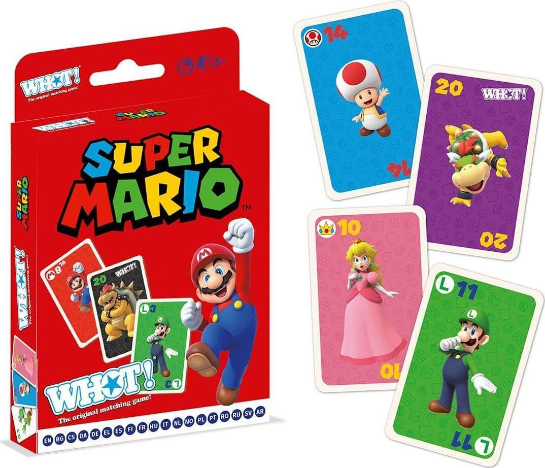 Winning Moves WHOT! Super Mario 2010466 (5036905048613) galda spēle