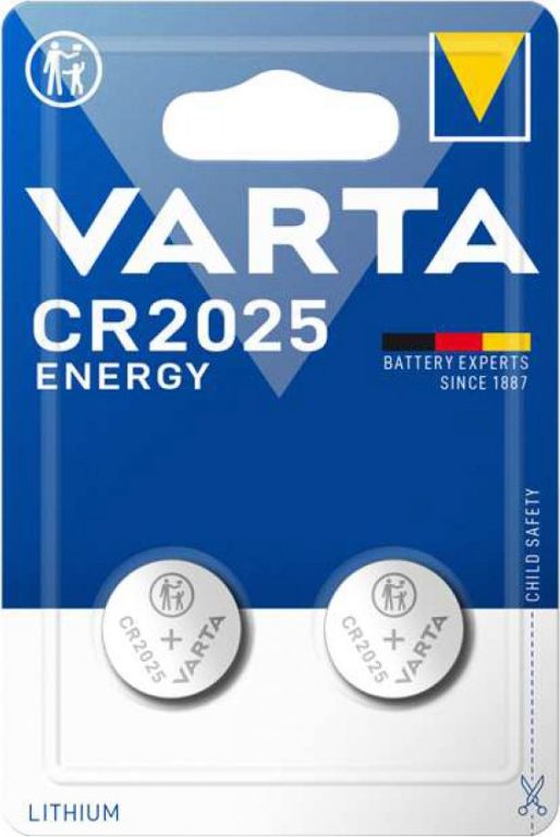 Varta Bateria Energy CR2025 2 szt. 6025229402 (4008496034390) Baterija