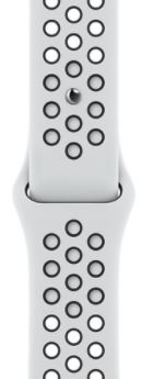 Apple Watch Nike 7 GPS 45mm Alu Starlight Sport Platinum/Black Viedais pulkstenis, smartwatch