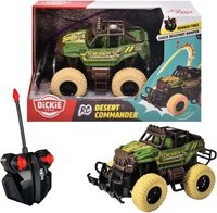 Dickie RC Desert Commander (green/brown, 1:18) 201104004 (4006333079955) Radiovadāmā rotaļlieta