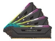 DDR4 Vengeance RGB PRO SL 32GB/3200 (4*8GB) BLACK CL16 operatīvā atmiņa