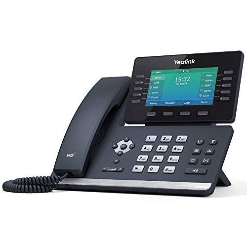 Yealink SIP-T54W, VoIP phone (black) telefons
