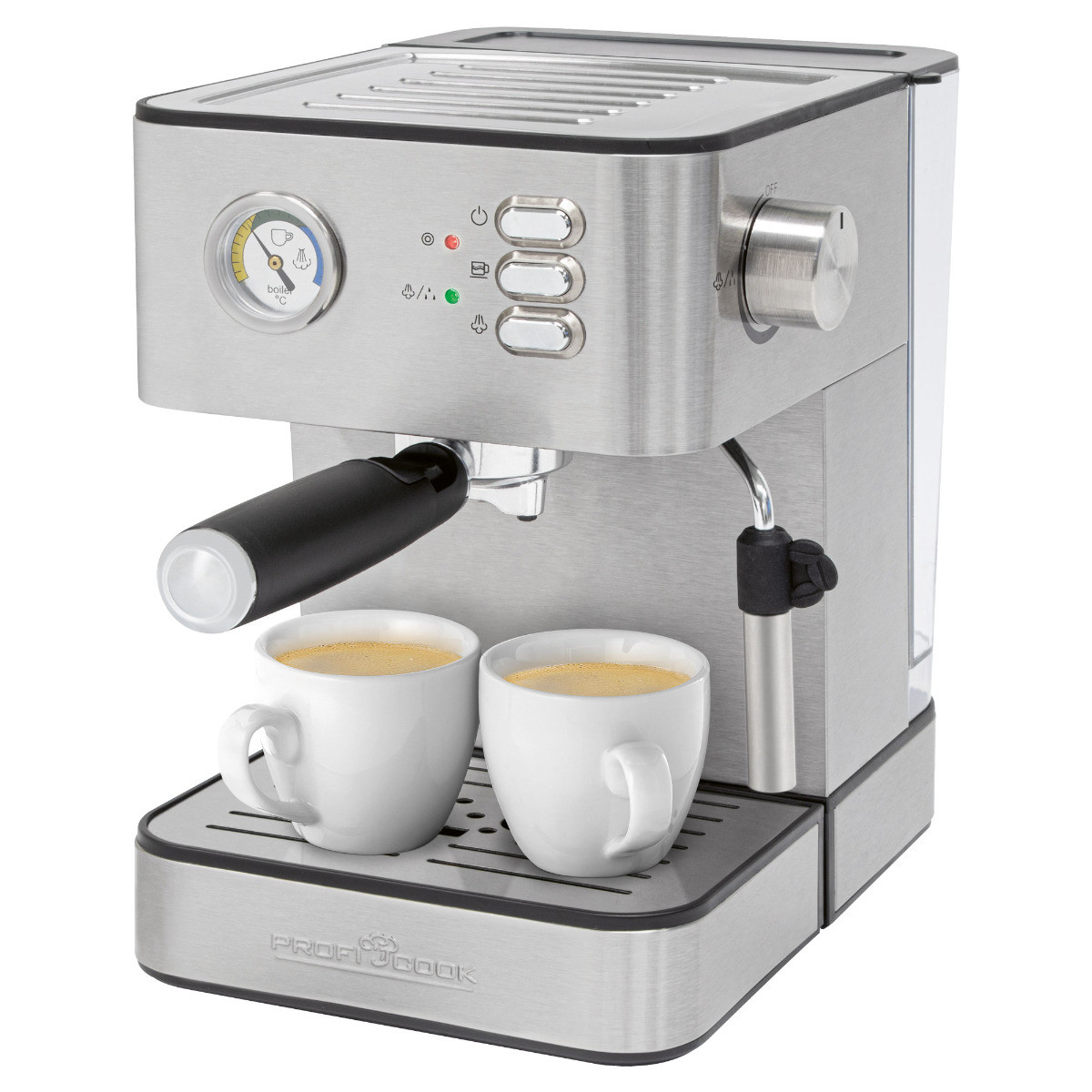 Espresso machine ProfiCook PCES1209 PCES1209 (4006160012095) Kafijas automāts