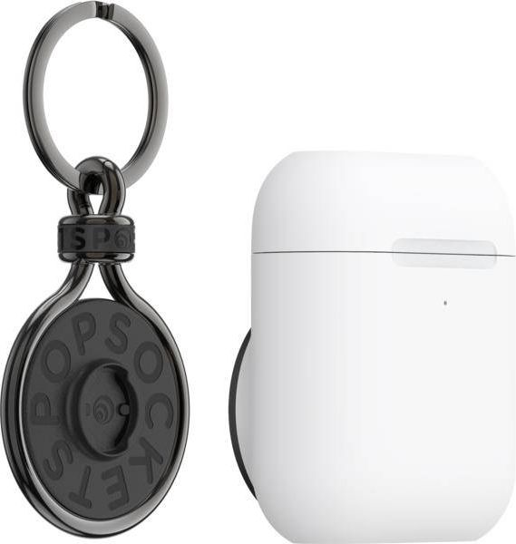 PopSockets Etui ochronne do AirPods z brelokiem biale 2002-uniw (842978183442)