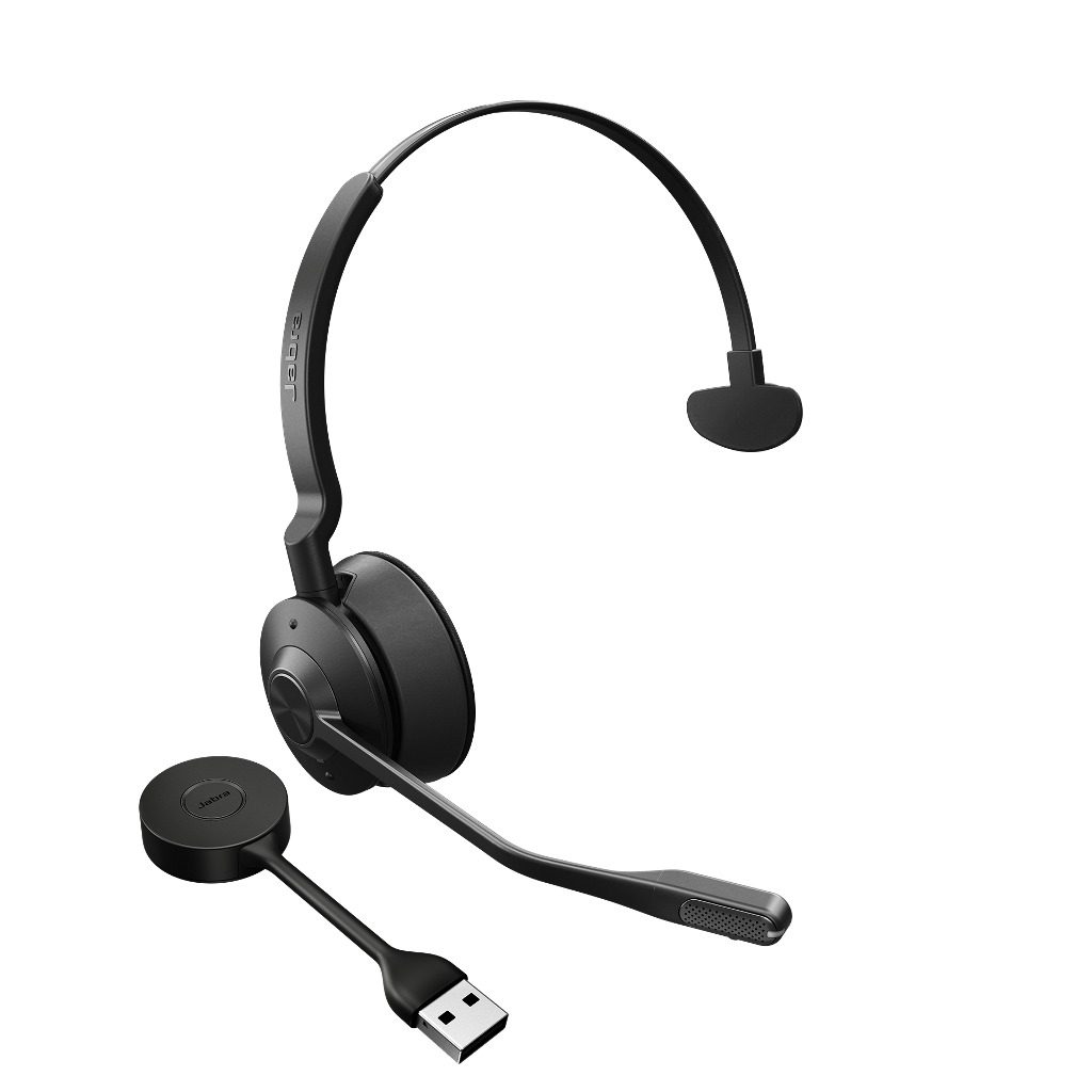Jabra Engage 55 UC Mono Headset On-Ear (DECT, kabellos, USB) austiņas