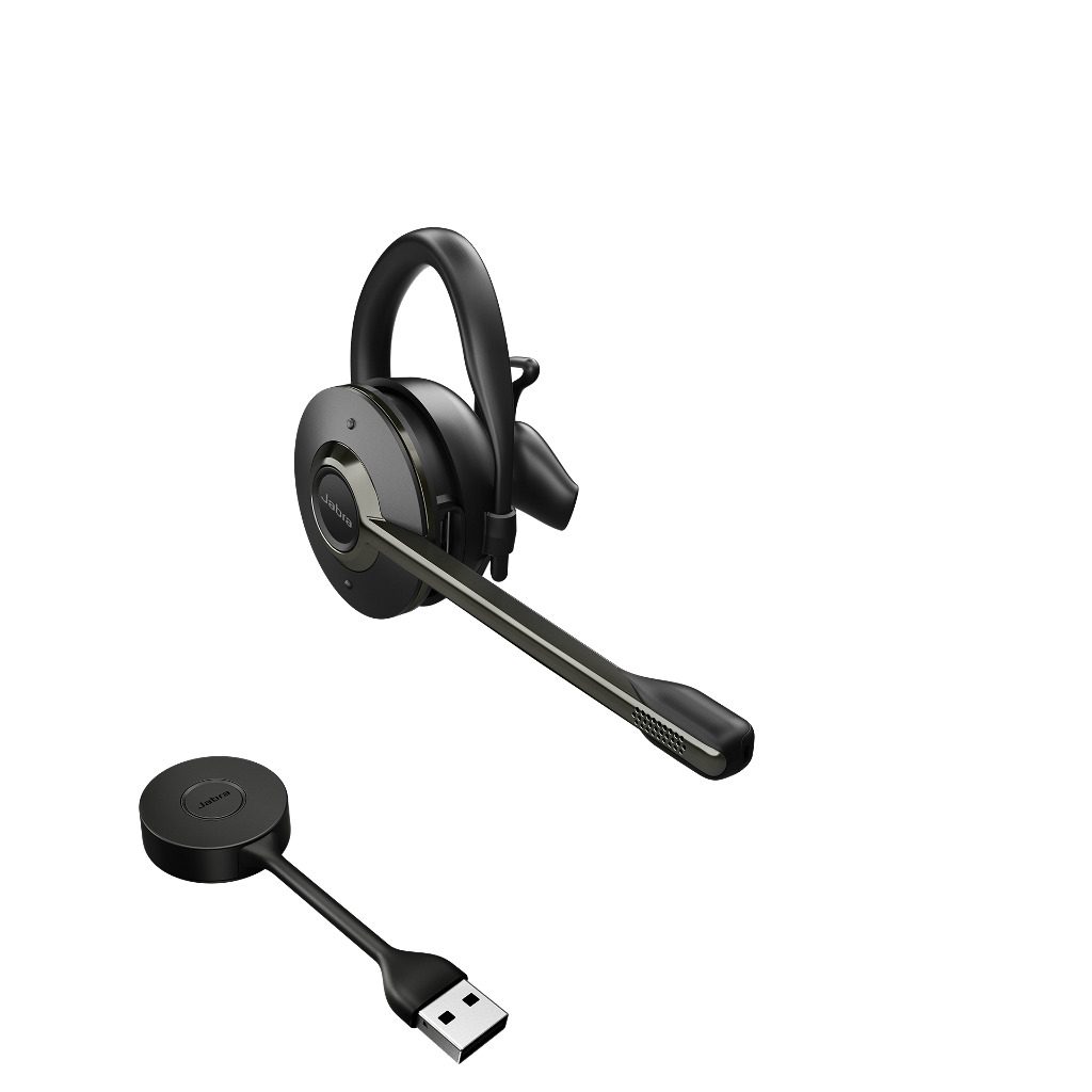 Jabra Engage 55 UC Convertible Headset On-Ear (DECT, kabellos, USB) austiņas