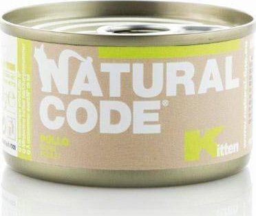 Natural Line s.r.l NATURAL CODE KOT 85g KITTEN KURA /24 NC-551164 kaķu barība