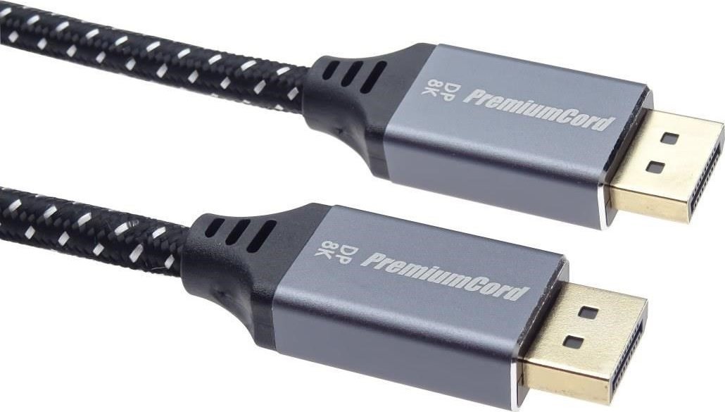 Kabel PremiumCord DisplayPort - DisplayPort 3m czarny (kport10-03) kabelis video, audio