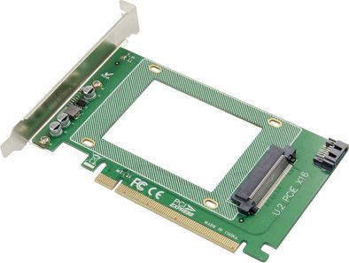 Kontroler ProXtend ProXtend PCIe X16 U.2 SFF8639 SSD Adapter Card JAB-1046315 (5714590006322) karte