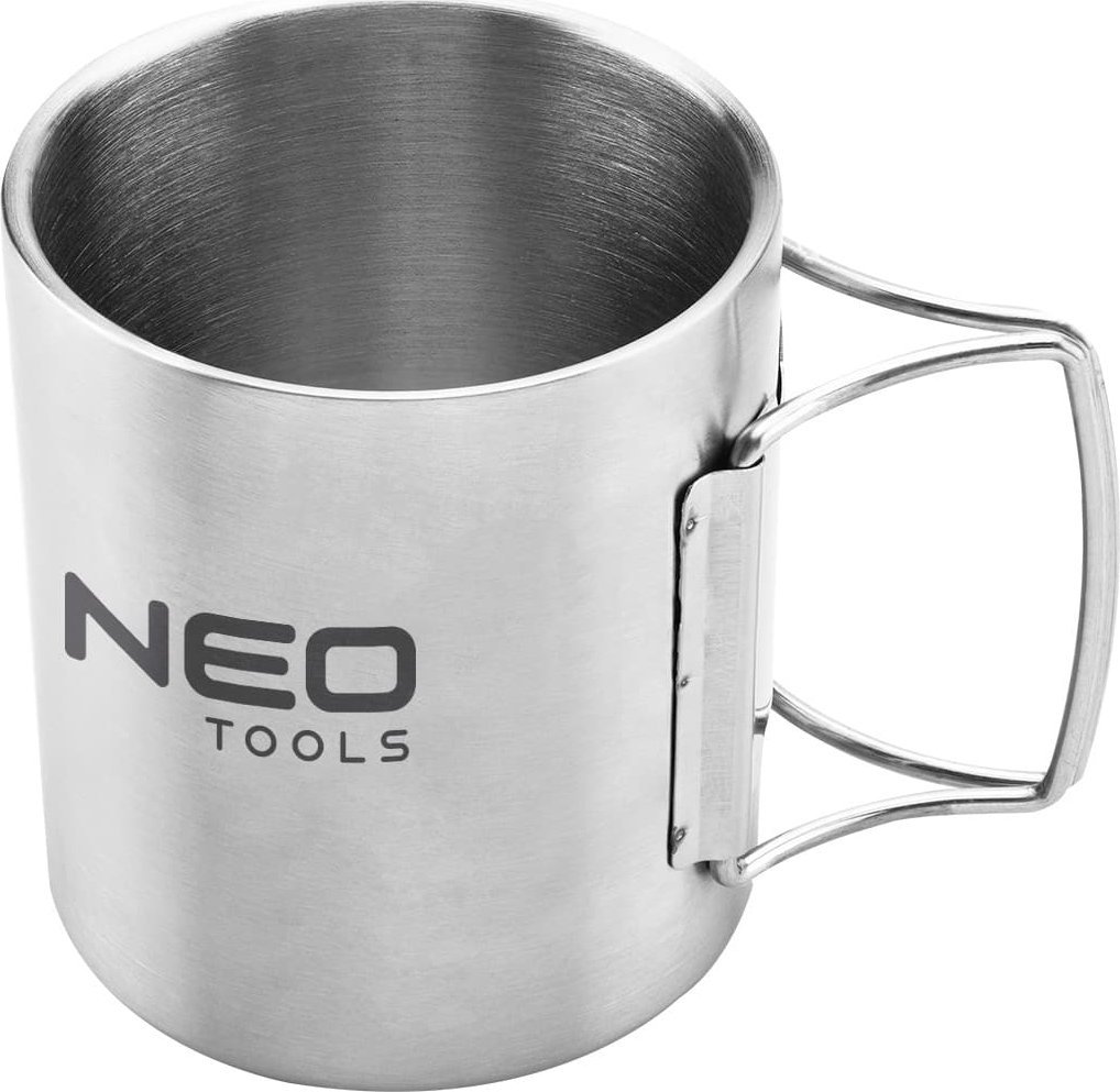 Neo Kubek turystyczny szara, aluminium, 0.3l, 63-150, Neo Tools (63-150) - NHKX15NNXSNO 63-150 (5907558467314)