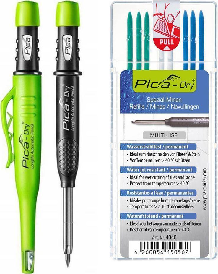 Pica DRY Bundle with 1x Marker + 1x Refills No. 4040