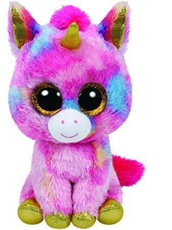 Plush toy TY Beanie Boos Fantasia - multicolor unicorn 15 cm 36158 (008421361588)