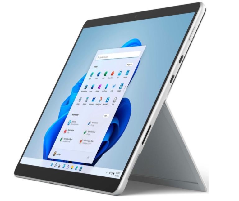 Microsoft Surface Pro 8 Intel Registered  Core Trademark  i5-1145G7 Business Tablet 33,02cm (13 Zoll) (8GB RAM, 256GB SSD, Win10, Platin) Planšetdators