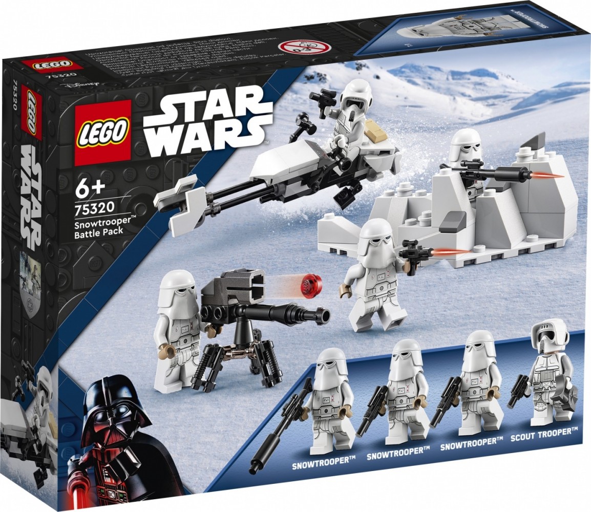 LEGO Star Wars 75320 Snowtrooper Battle Pack LEGO konstruktors
