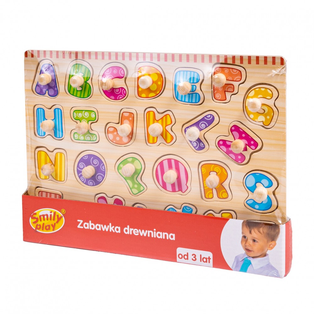 Wooden puzzle Letters puzle, puzzle