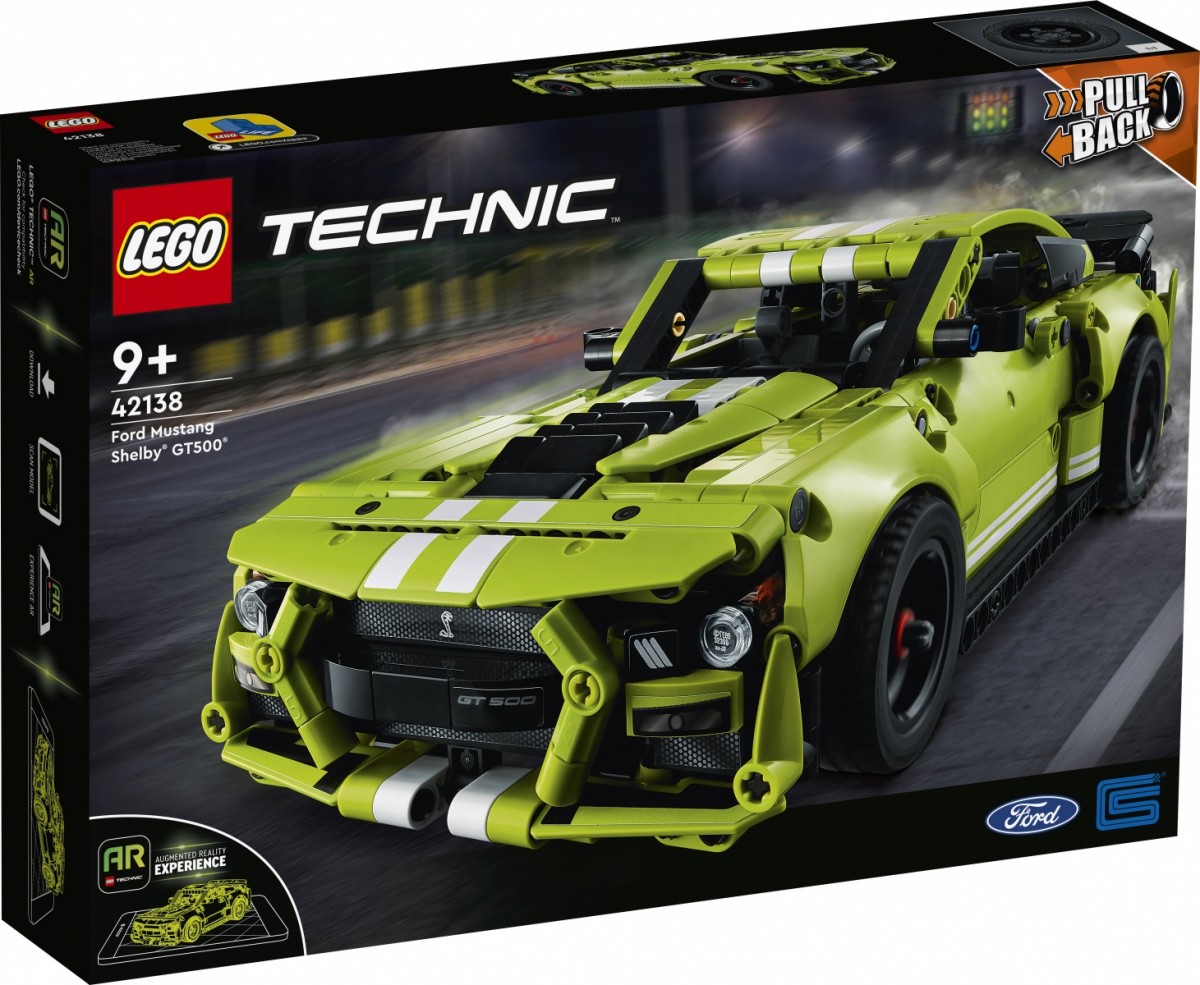 LEGO Technic 42138 Ford Mustang Shelby GT500 LEGO konstruktors
