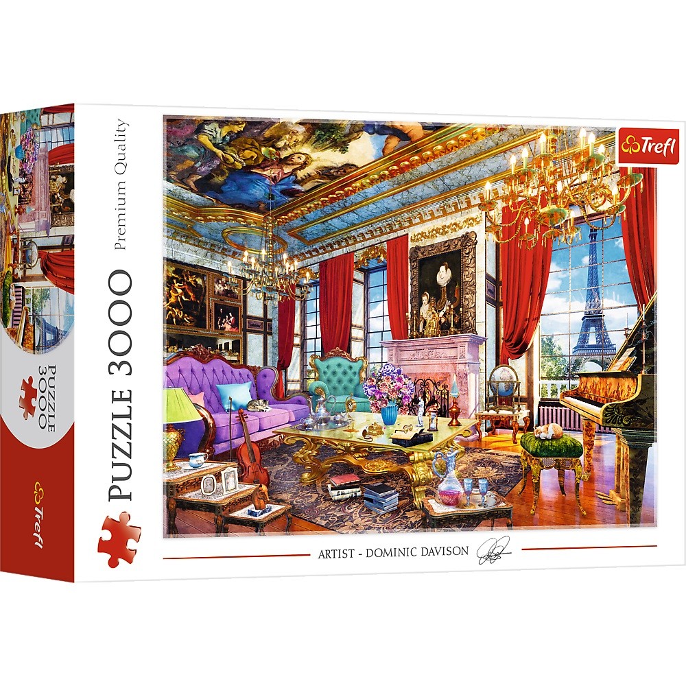 Puzzle 3000 pieces Paris palace puzle, puzzle