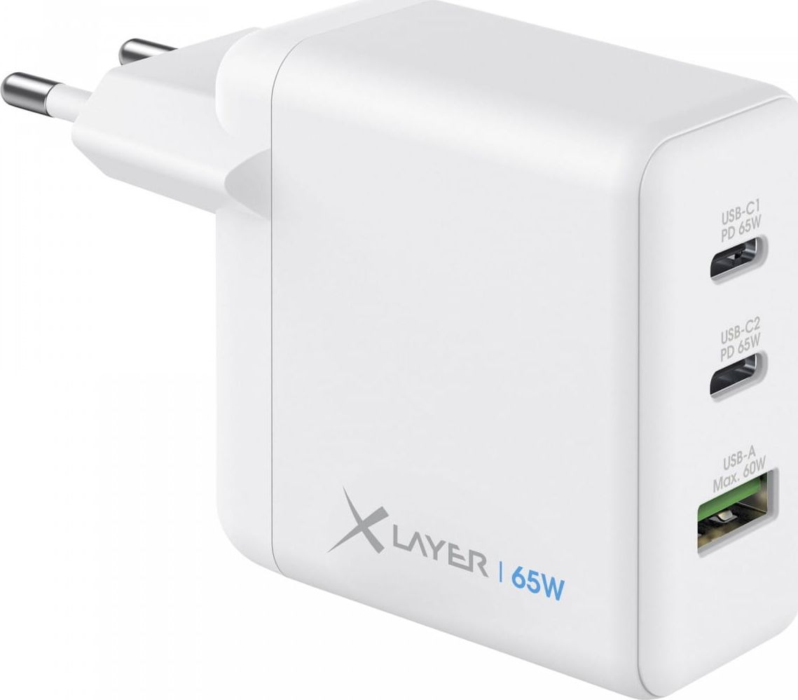 Xlayer Powercharger 65W GaN /OQ4.0 USB-C Charger White