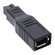  InLine Adapter FireWire 400/800 1394b 6-pin - 9-pin zenski - meski (34600A)