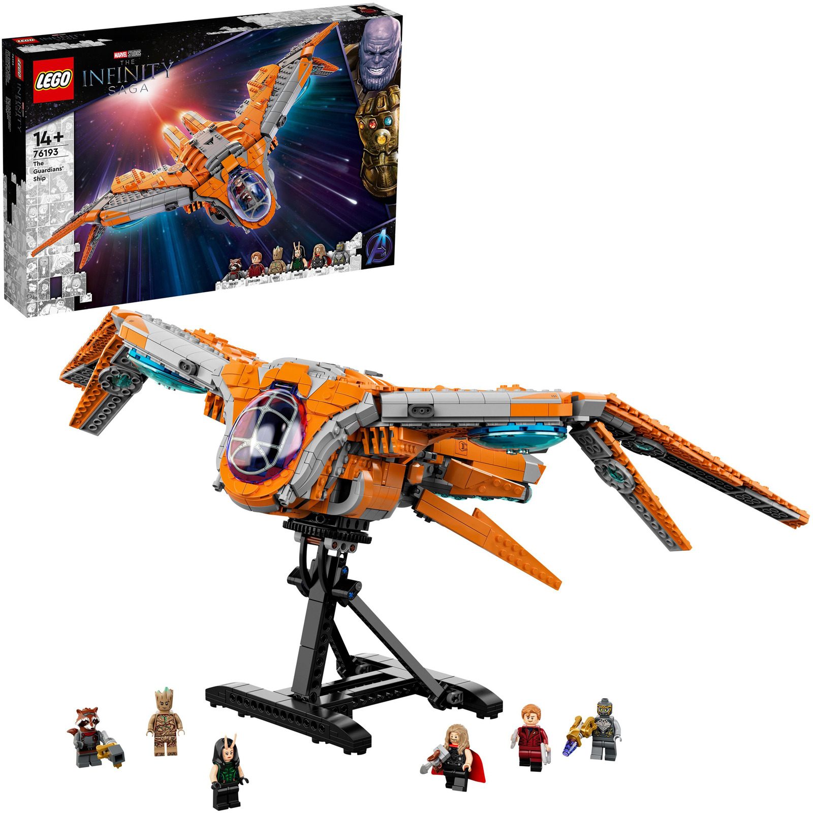 LEGO Marvel 76193 The Guardian's Ship LEGO konstruktors