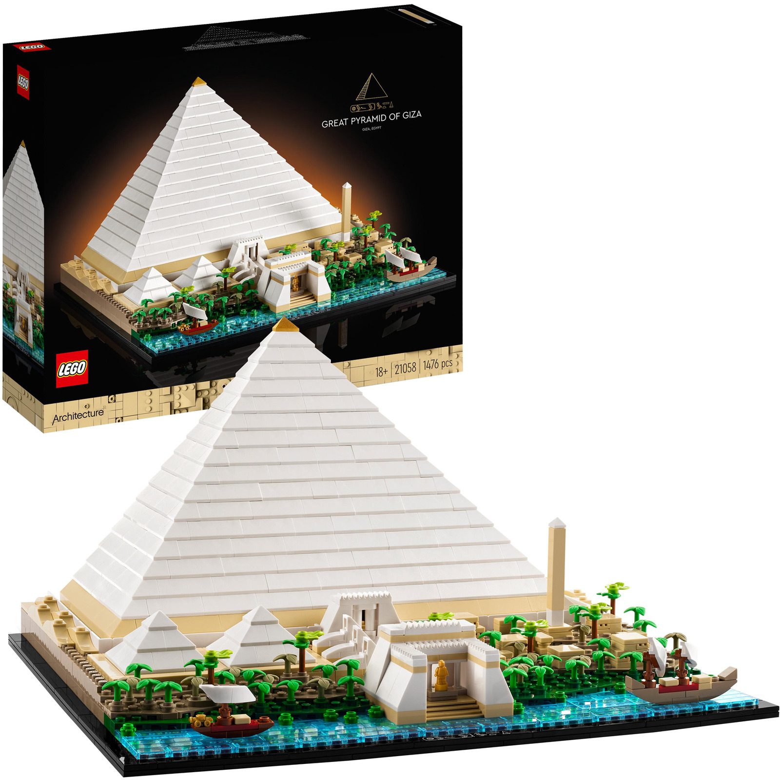 LEGO Architecture 21058 Great Pyramid of Giza LEGO konstruktors