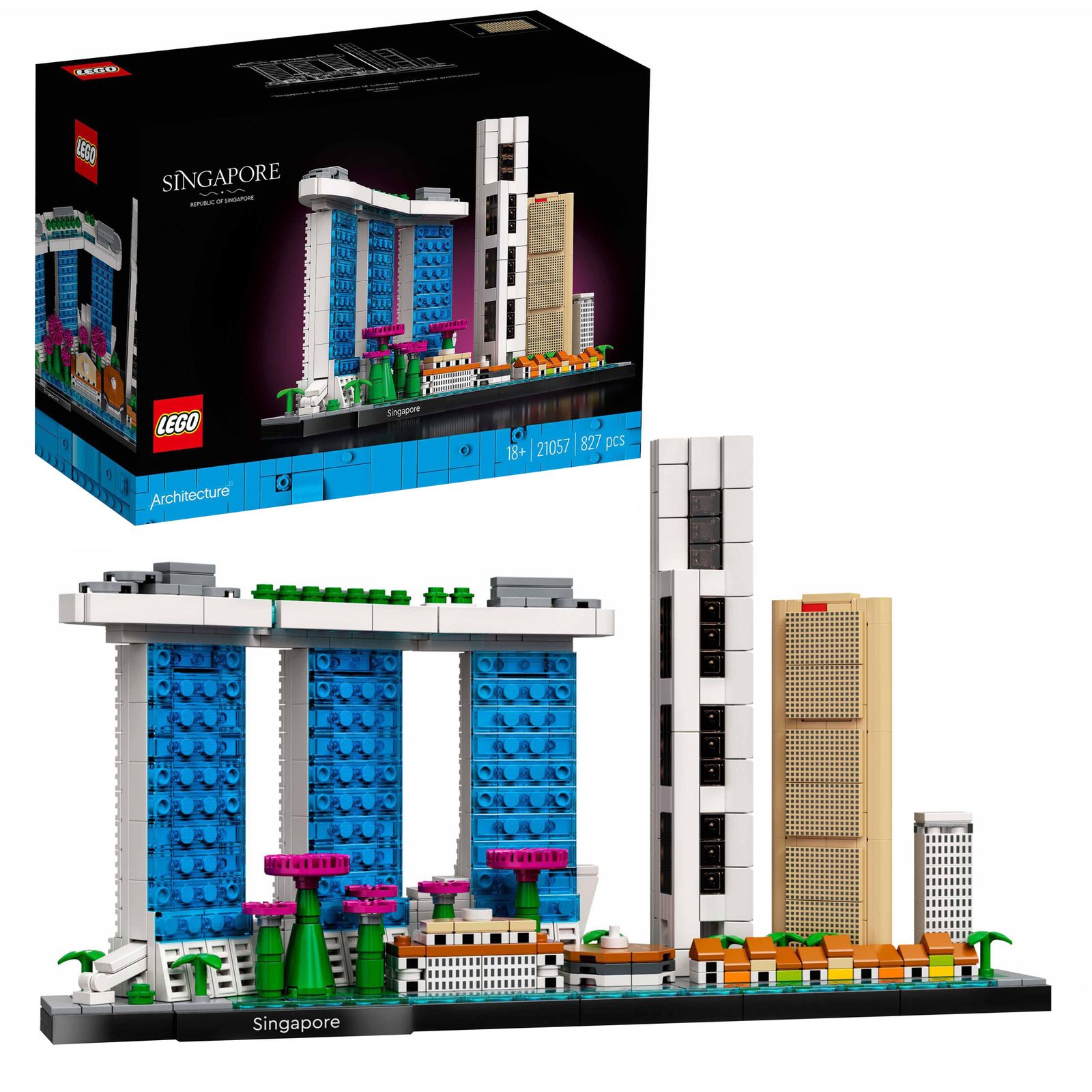 LEGO Architecture 21057 Singapore LEGO konstruktors