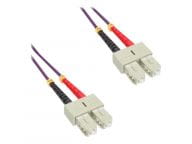  InLine Patchcord swiatlowodowy SC/SC, 50/125µm,  OM4 20m (83520P) tīkla kabelis