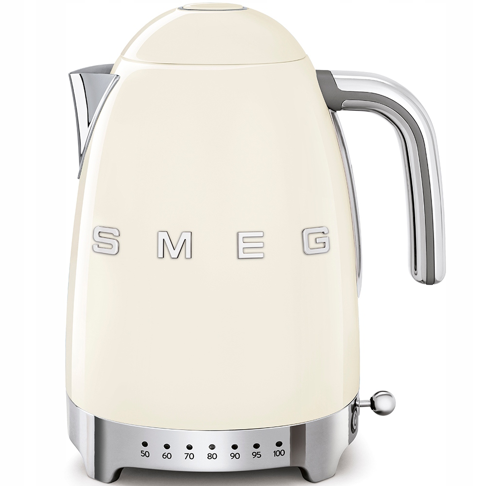 Smeg kettle KLF04CREU 1.7 L cream - 2,400 watts, temperature control Elektriskā Tējkanna