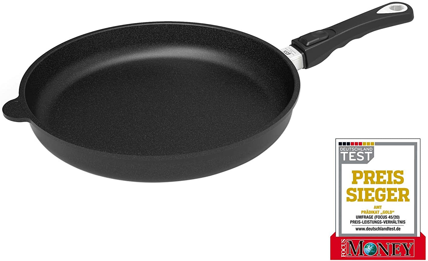 Tefal pan Resist 32cm black - D52608 Virtuves piederumi