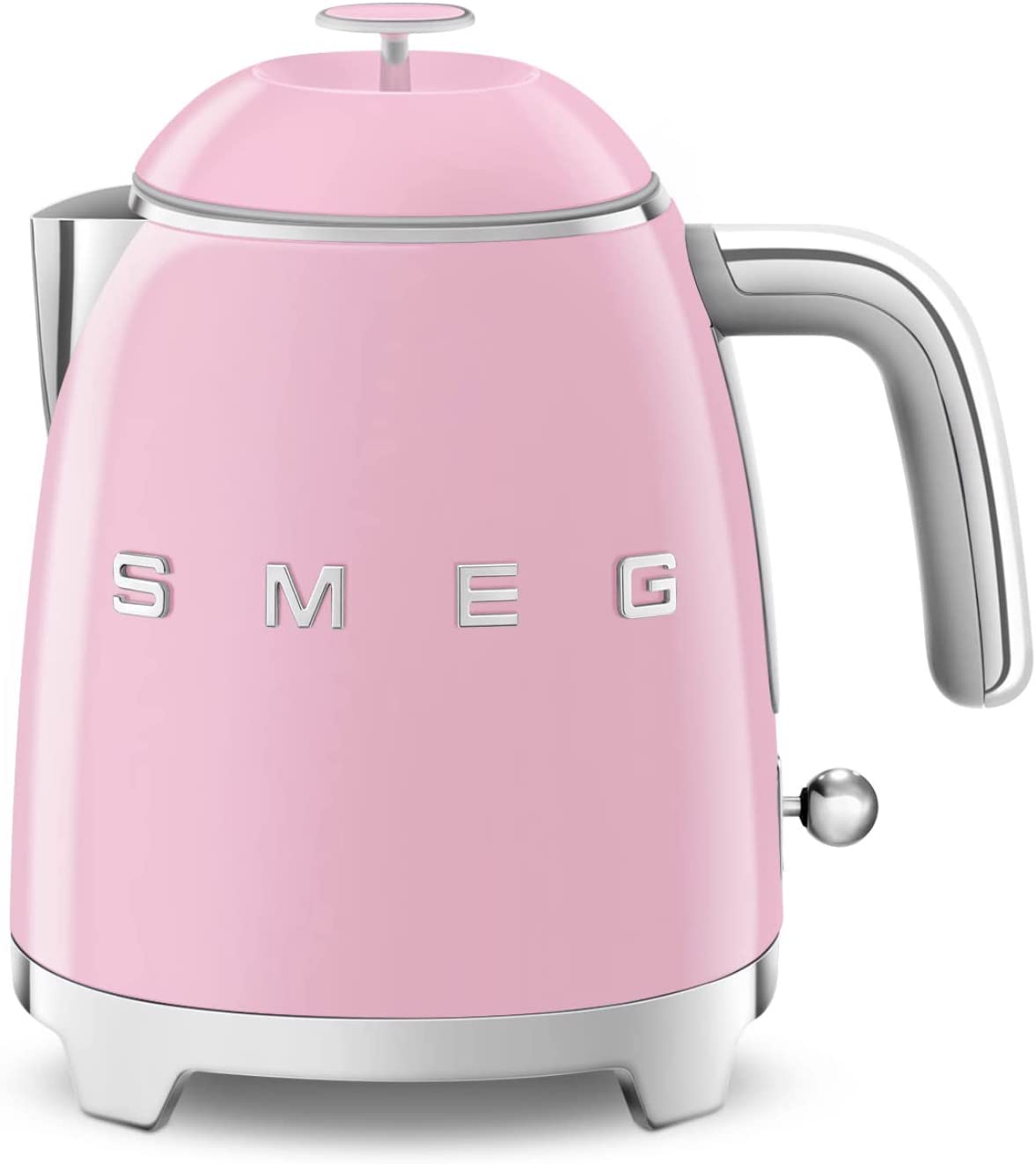 Smeg kettle KLF05PKEU 0.8L cadill.pink - 1.400 watts, mini Elektriskā Tējkanna