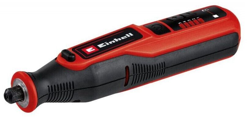 Einhell cordless grinding and engraving tool TE-MT 7.2 Li, straight grinder (red/black, Li-Ion battery 1.5Ah)