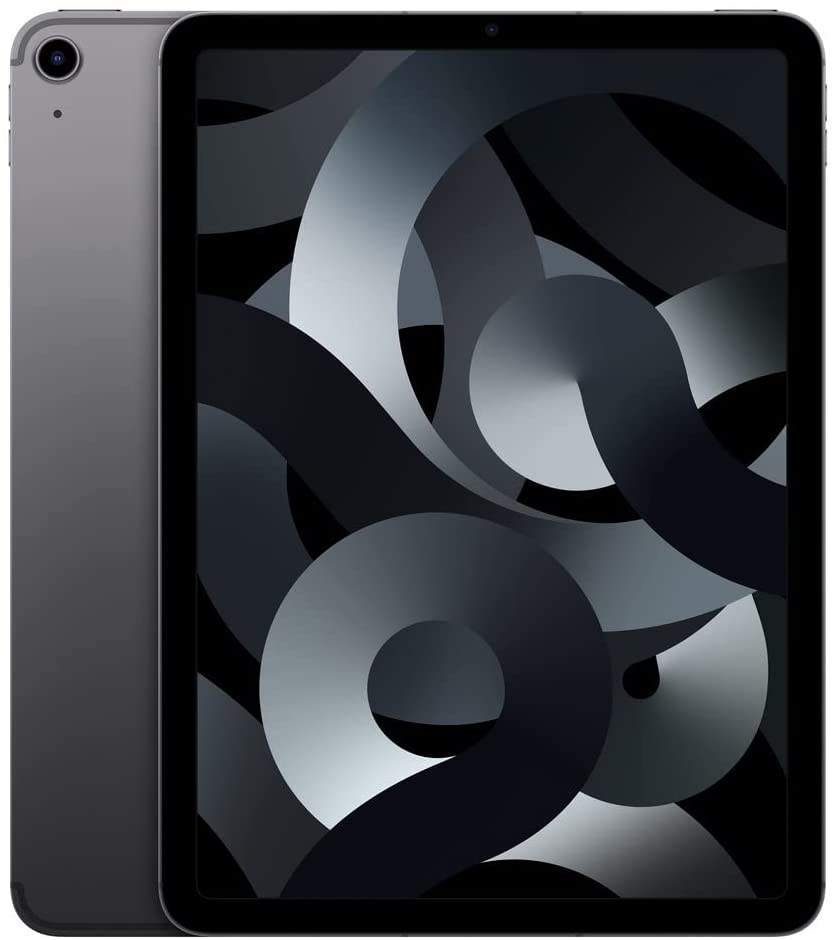 Apple iPad Air 5G LTE 256 GB 27.7 cm (10.9") Apple M 8 GB Wi-Fi 6 (802.11ax) iPadOS 15 Grey 0194252808504 Planšetdators