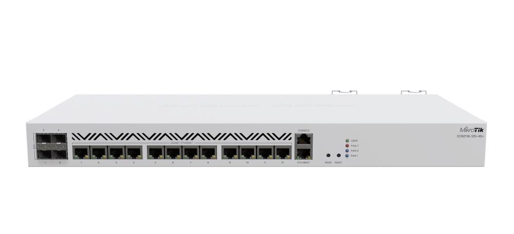 MIKROTIK CCR2116-12G-4S+ Router L6 SFP+ Rūteris
