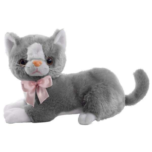 Plush toy Cat Flico with bow 34 cm