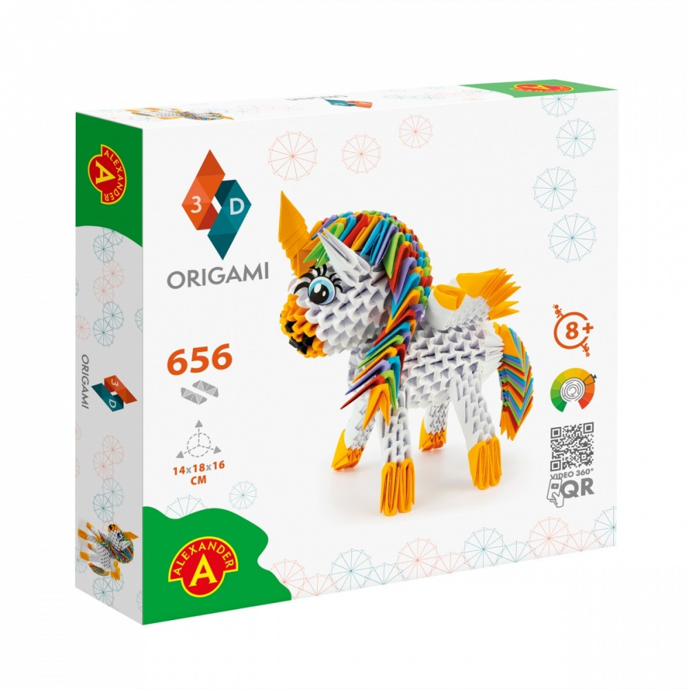 ALEXANDER Origami 3D - Unicorn galda spēle