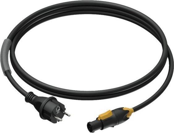 Kabel zasilajacy Procab Procab PRP433/3 Power cable - schuko male - powerCON TRUE1 female - 3 x 1.5 mm 3 meter PRP433/3 (5414795040991) kabelis datoram