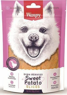 Wanpy Wanpy Pies 100g Sweet Potato Kawalki Slodkich Ziemniakow Opiekane W Piecu WP86004/p (6927749860044)