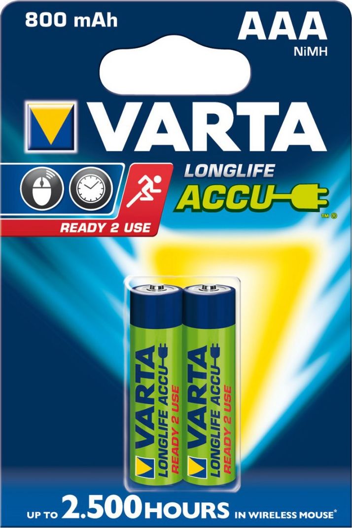 Varta  1x2 LL Accu AAA NiMH 800 mAH Baterija