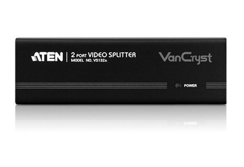 Video splitter Aten 2 Port VGA 450MHz projektora aksesuārs