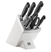 ZWILLING FOUR STAR 35148-207-0 kitchen knife/cutlery block set 7 pc(s) White Virtuves piederumi