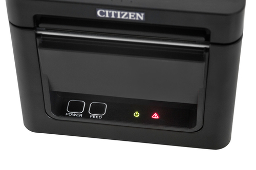 Citizen CT-E351, USB, LAN, Black  203dpi, mobil POS ready 5711783489481 uzlīmju printeris