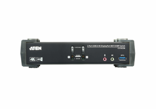 Aten 2-port KVMP Switch MST  2-Port USB 3.0 4K DisplayPort 4719264645822 KVM komutators