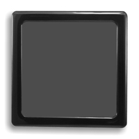 DEMCiflex Dust Filter 120mm Square - Black/Black DF0003 ventilators