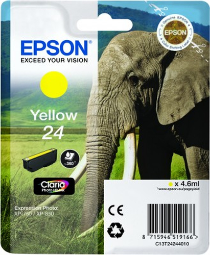 Epson 24 Claria Photo HD Yellow kārtridžs