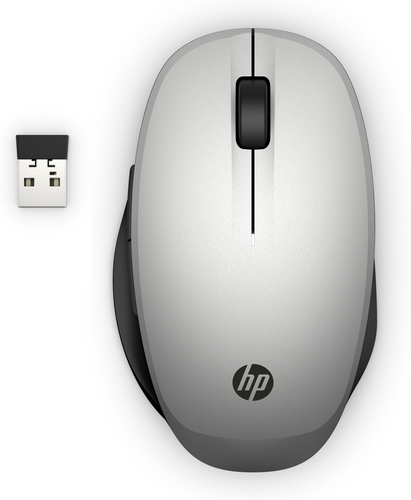 HP Dual Mode Mouse 300 silver - 6CR72AA#ABB Datora pele