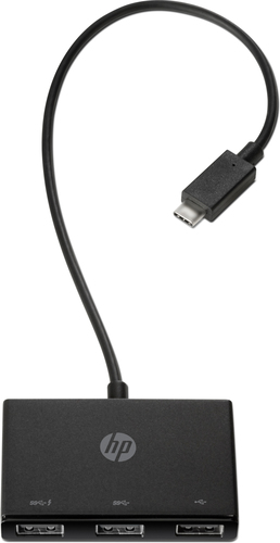 !HP USB-C to 3 USB-A Hub                  Z6A00A adapteris